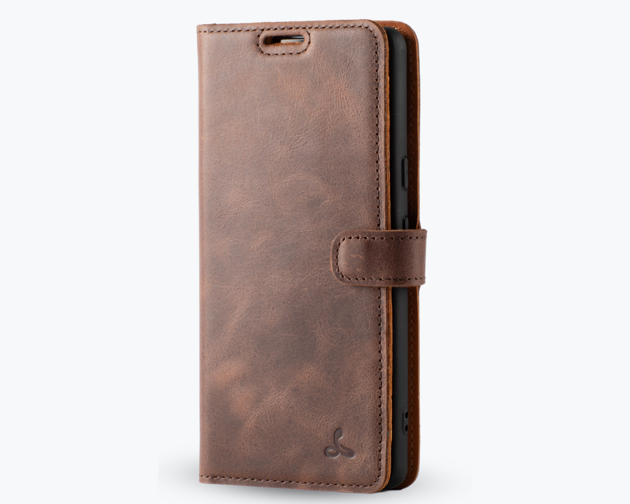 Google Pixel 8A - Vintage Leather Wallet Phone Case