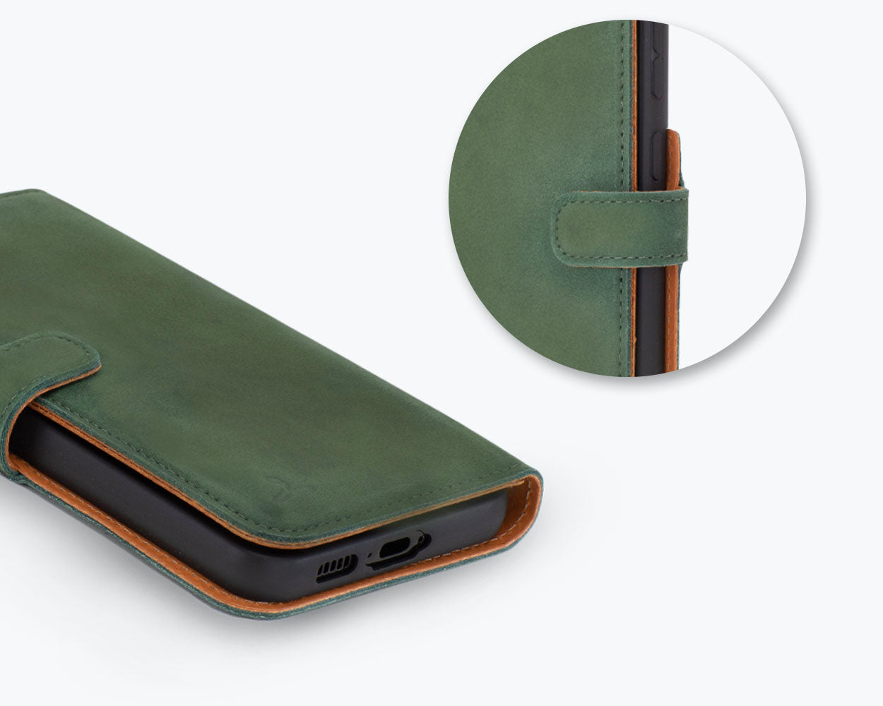 Samsung Galaxy S24 Plus - Vintage Leather Wallet Phone Case