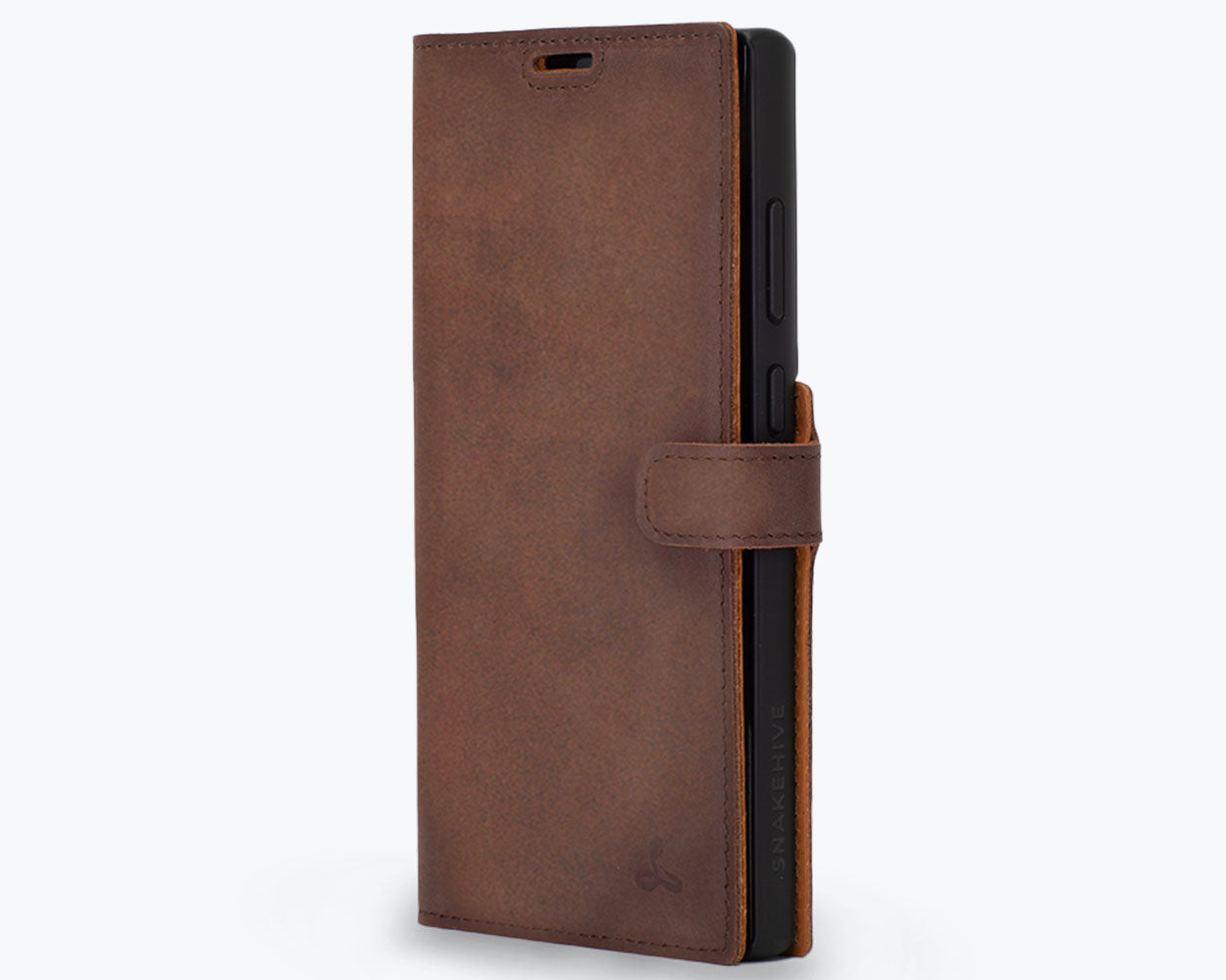 Samsung Galaxy S24 Ultra - Vintage Leather Wallet Phone Case