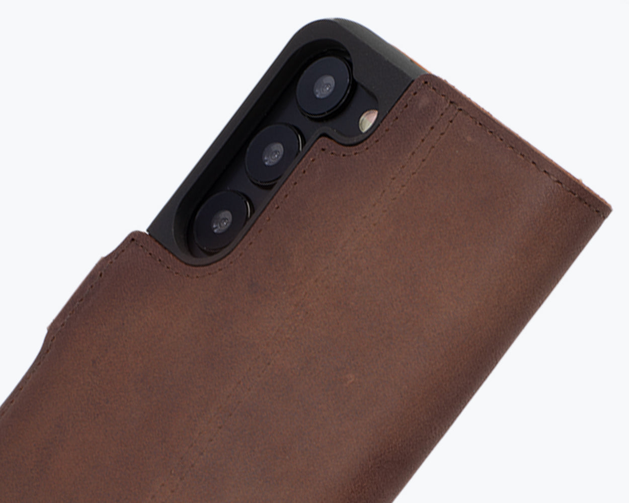 Samsung Galaxy S24 - Vintage Leather Wallet Phone Case