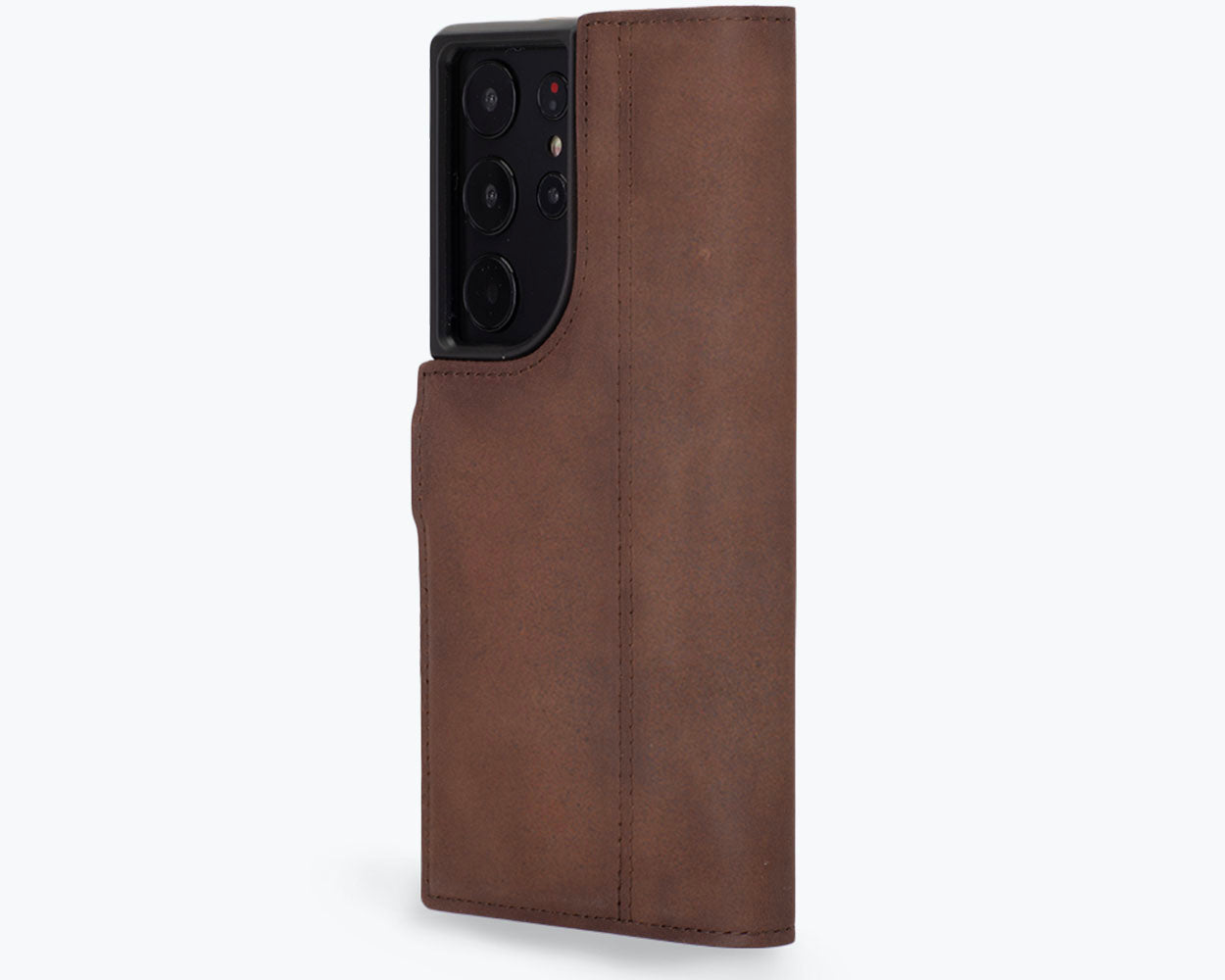 Samsung Galaxy S24 Ultra - Vintage Leather Wallet Phone Case