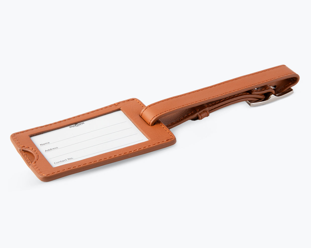 The Essential Collection - Leather Luggage Tag