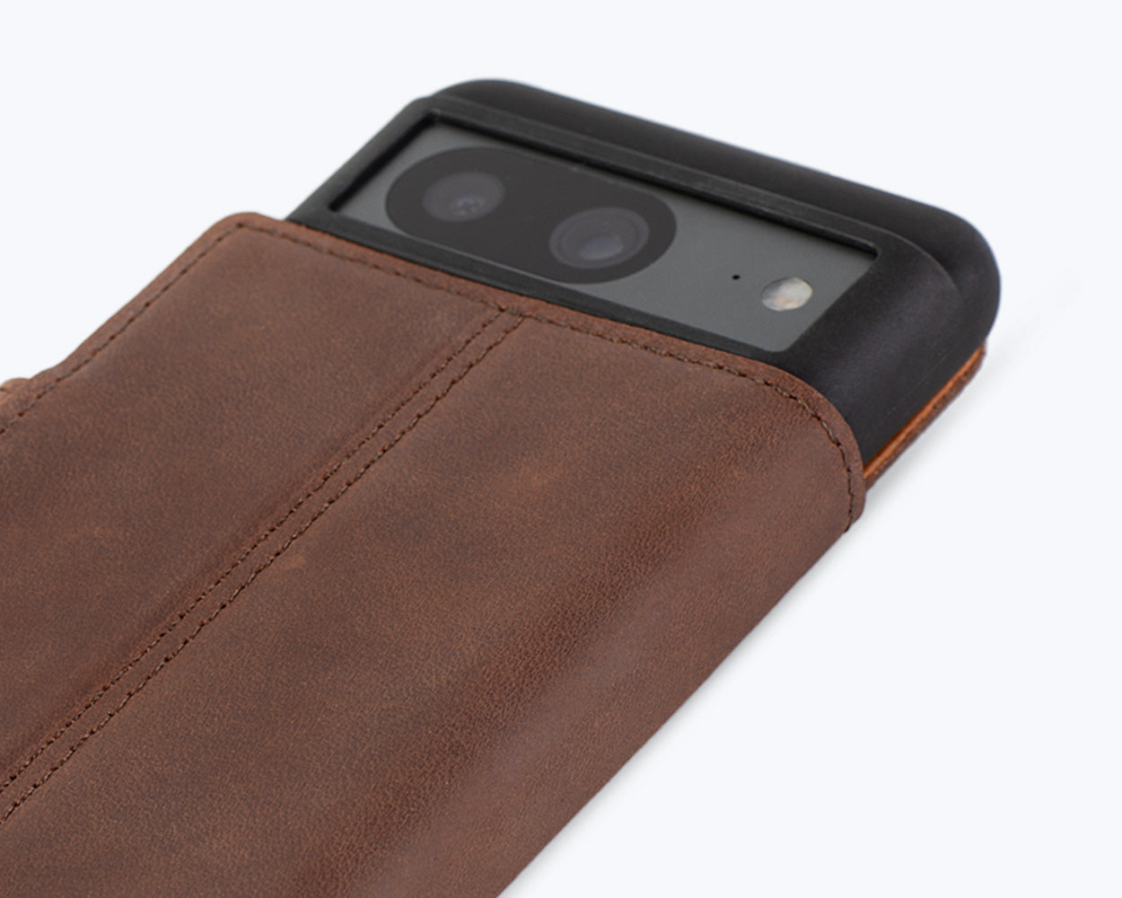 Google Pixel 8 - Vintage Leather Wallet Phone Case