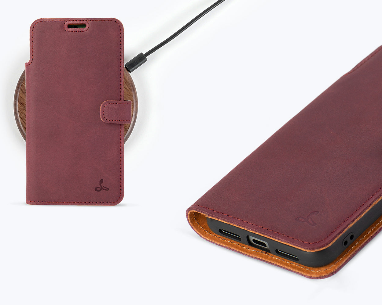 Google Pixel 8 - Vintage Leather Wallet Phone Case