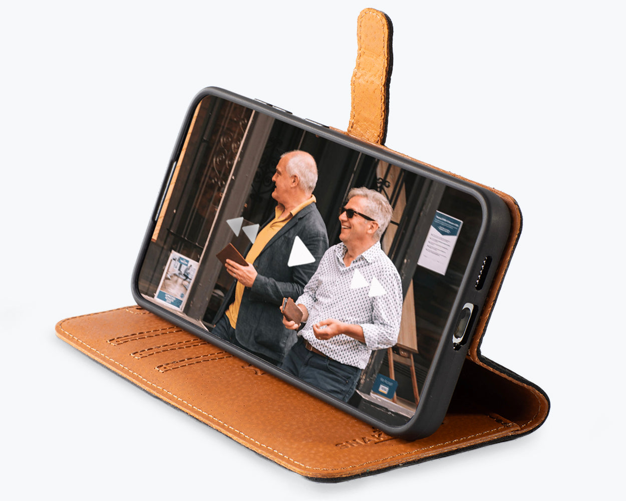 Samsung Galaxy S24 Plus - Vintage Leather Wallet Phone Case