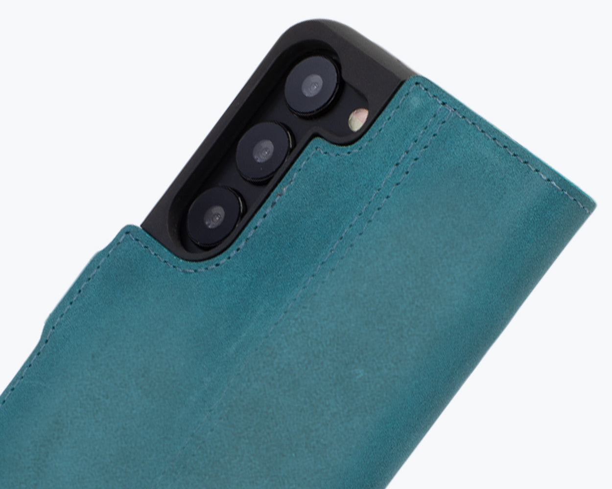 Samsung Galaxy S24 - Vintage Leather Wallet Phone Case