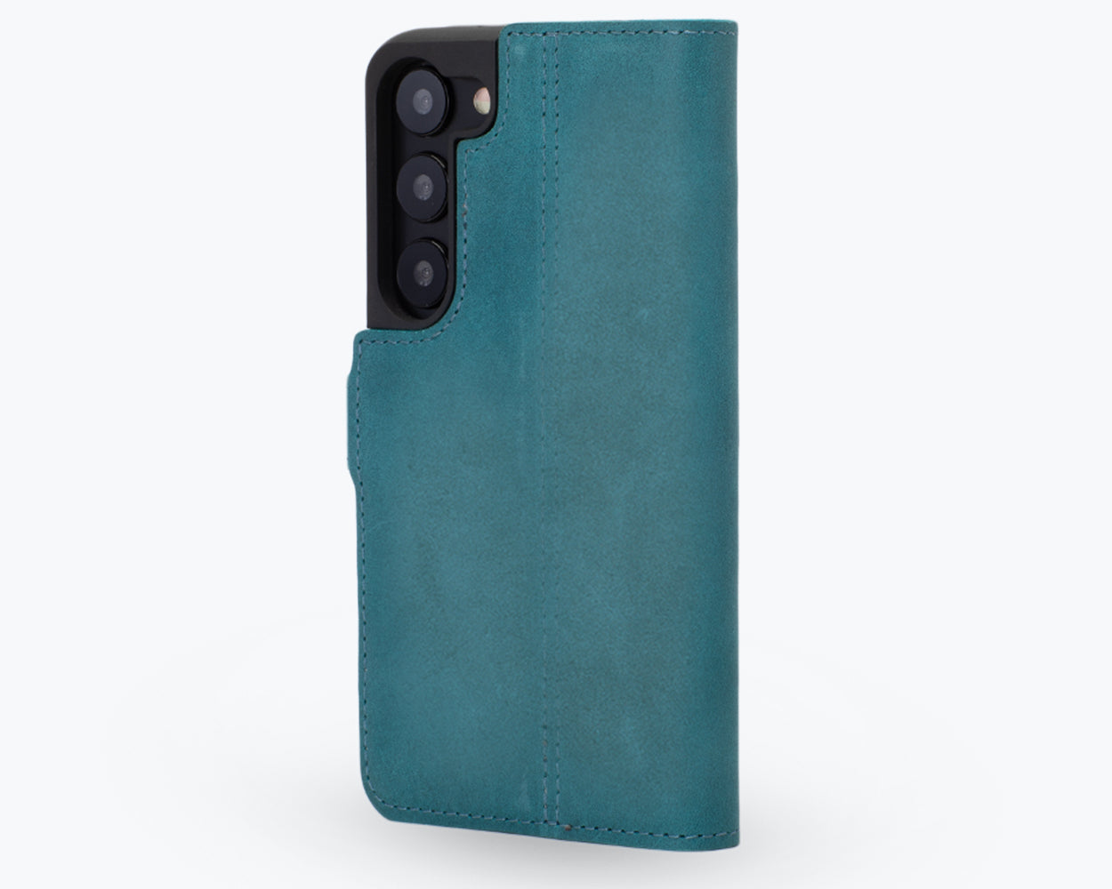 Samsung Galaxy S24 - Vintage Leather Wallet Phone Case