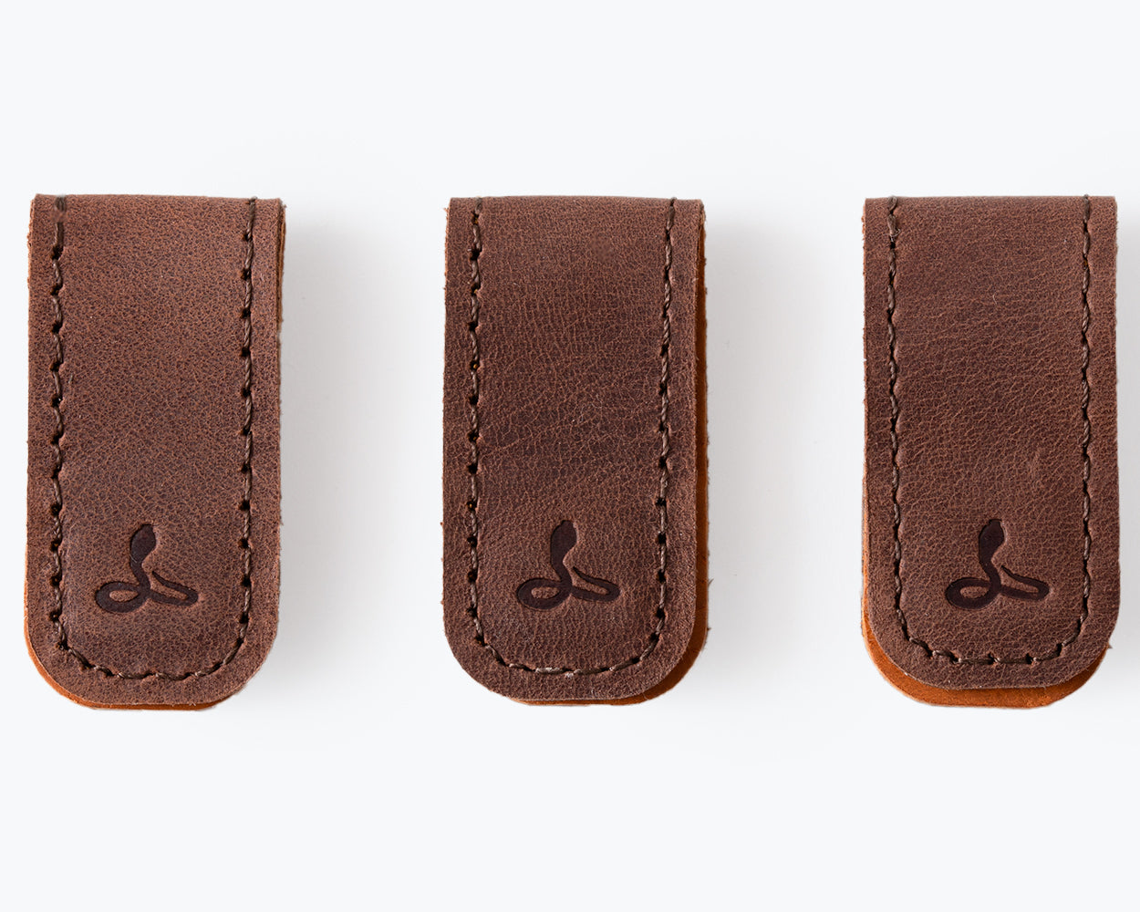 Vintage Leather Small Cable Ties (Pack of 3)