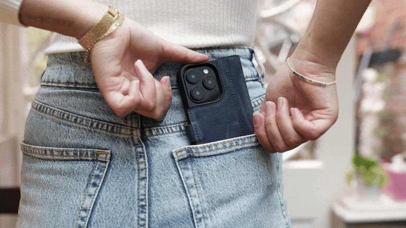 Apple iPhone 16 Pro Max - Vintage Leather Wallet Phone Case