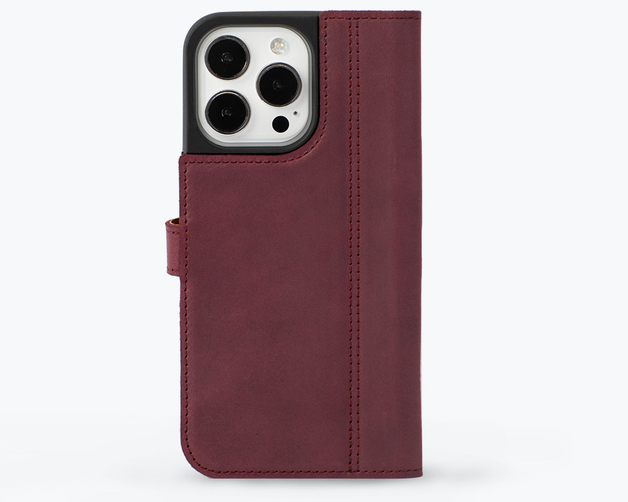 Apple iPhone 15 Pro - Vintage Leather Wallet Phone Case