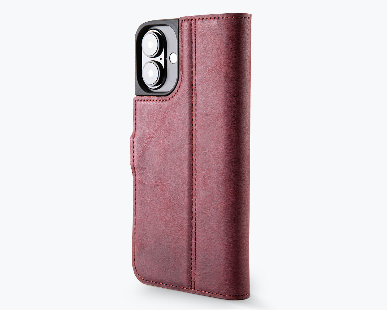 Apple iPhone 16 Plus - Vintage Leather Wallet Phone Case