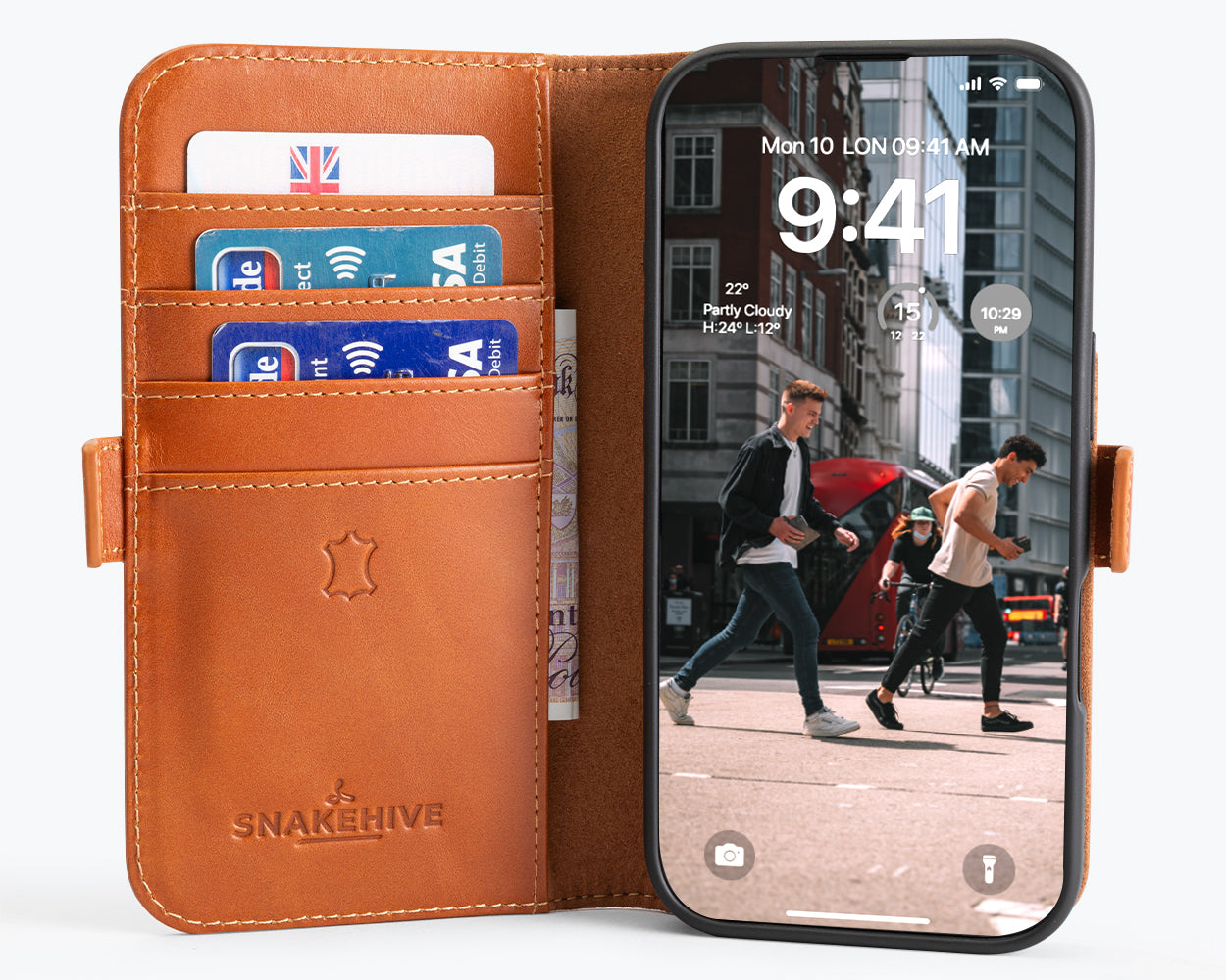 Apple iPhone 16 Pro Max - Metro Leather Wallet Phone Case