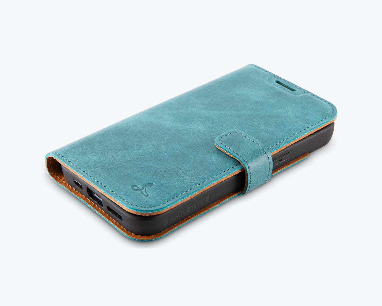 Apple iPhone 16e - Vintage Leather Wallet Phone Case