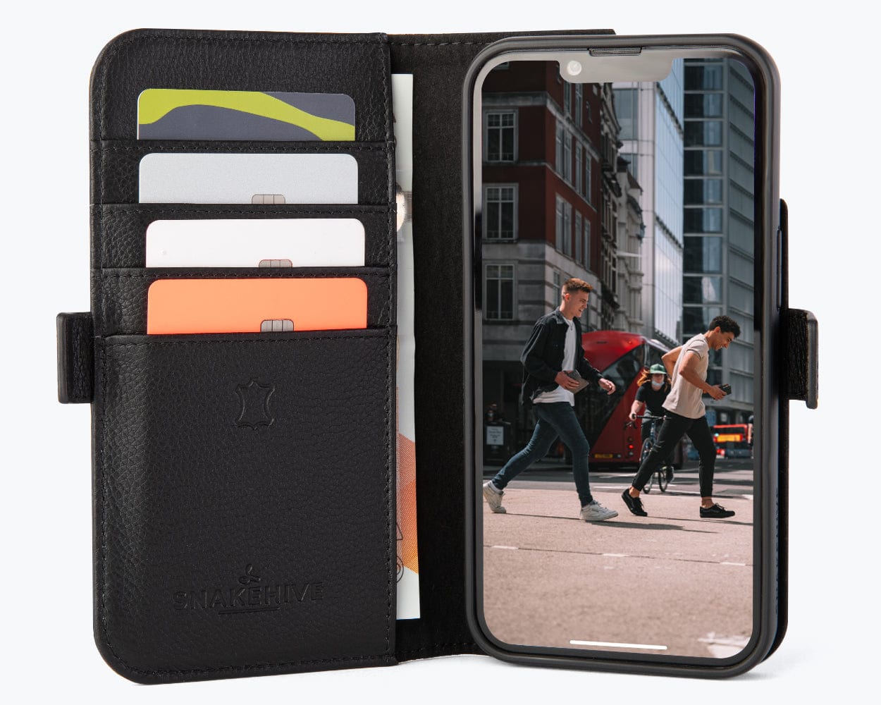 Apple iPhone 14 Pro - Metro Leather Wallet Phone Case
