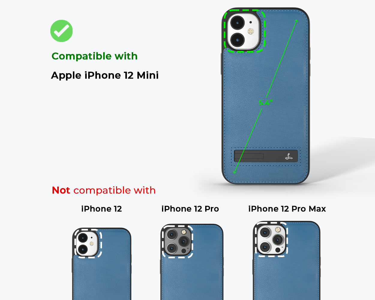 Apple iPhone 12 - Metro Leather Phone Case
