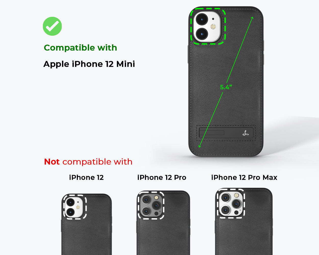 Apple iPhone 12 - Metro Leather Phone Case