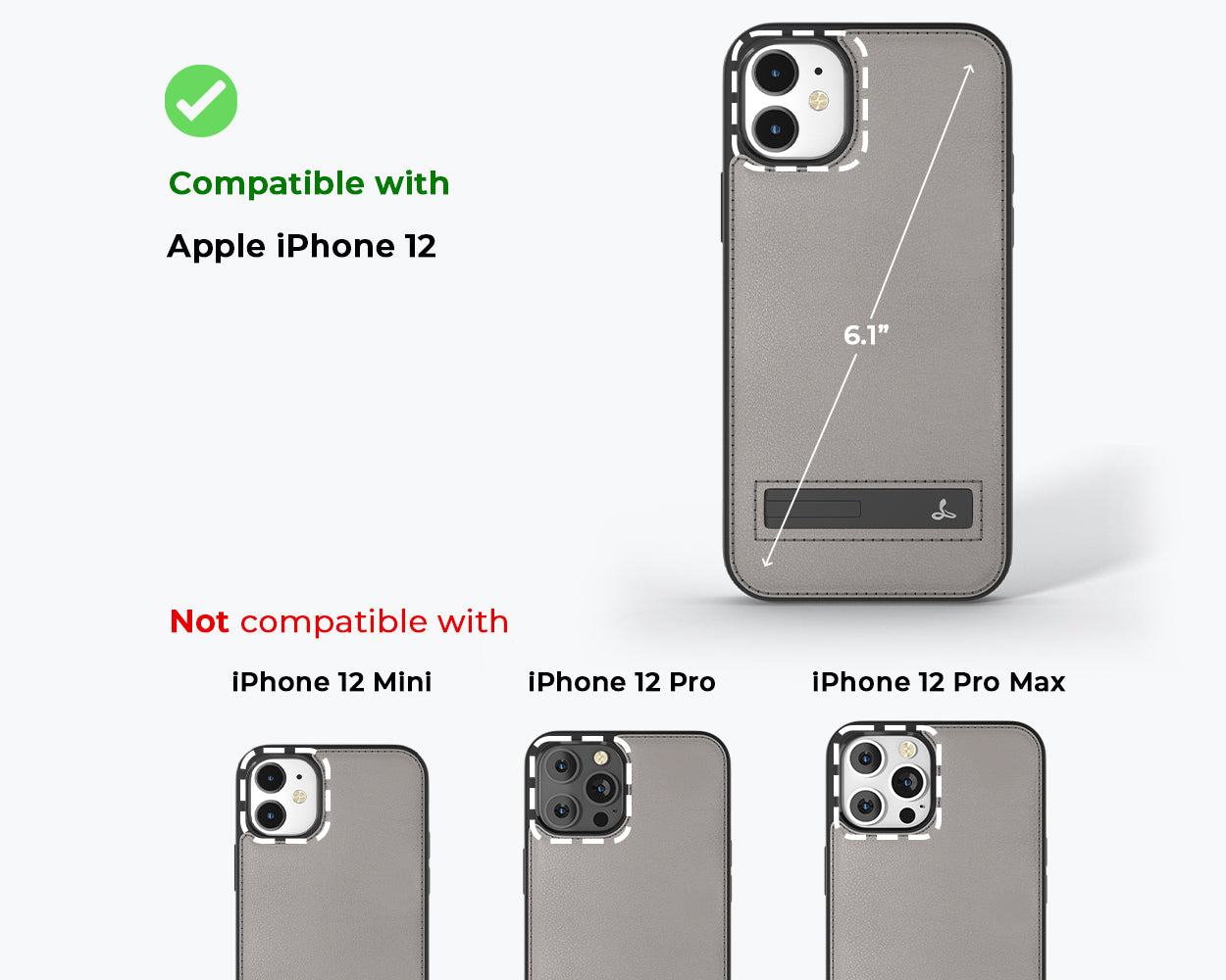 Apple iPhone 12 - Metro Leather Phone Case