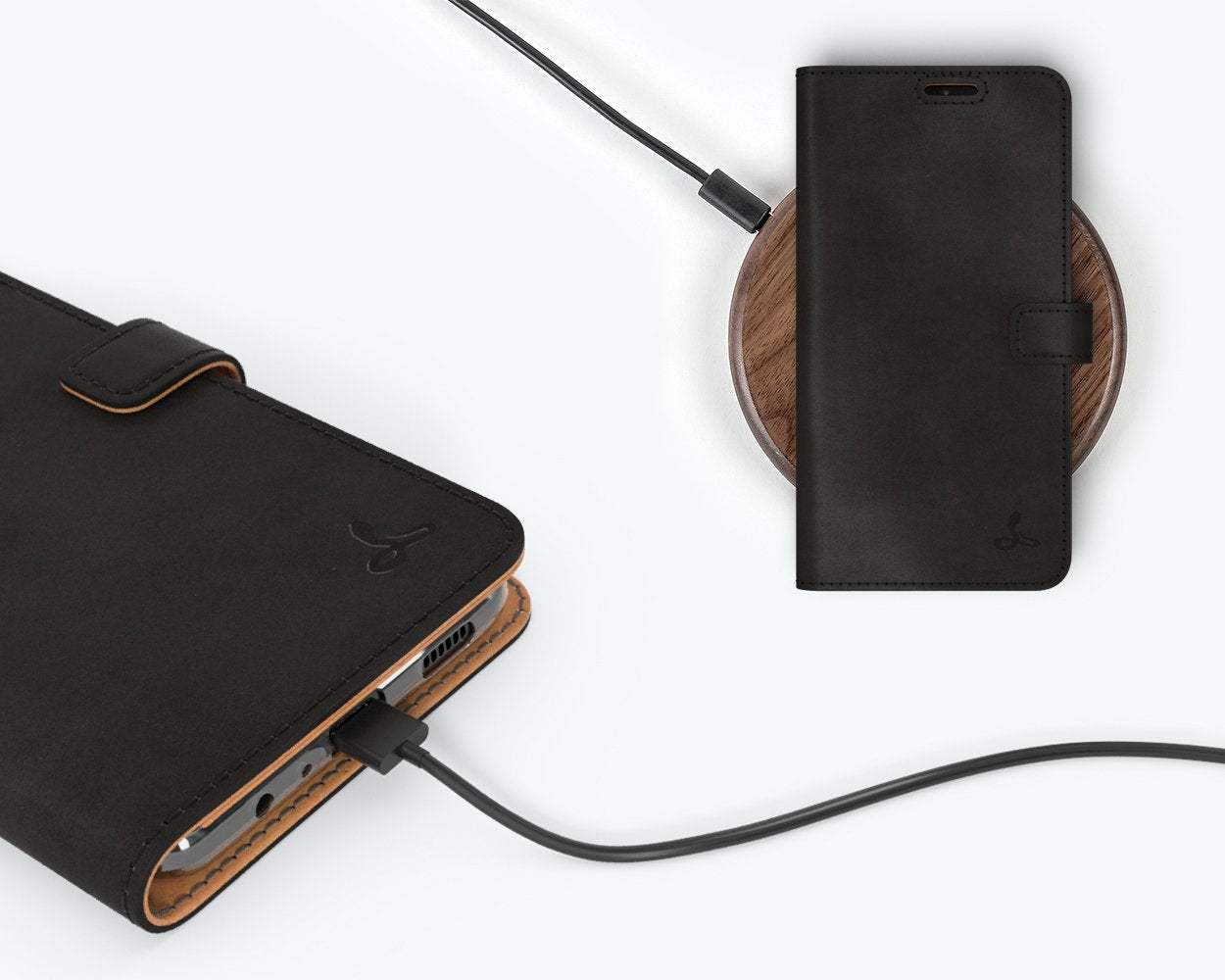 Samsung Galaxy A12 - Vintage Leather Wallet Phone Case