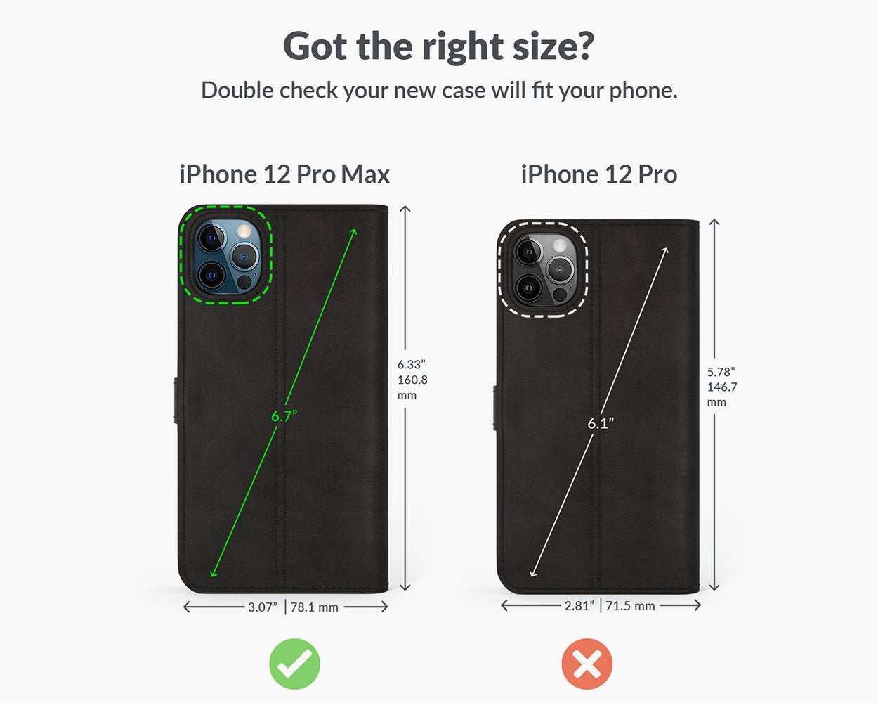 Apple iPhone 12 Pro Max - Vintage Leather Wallet Phone Case