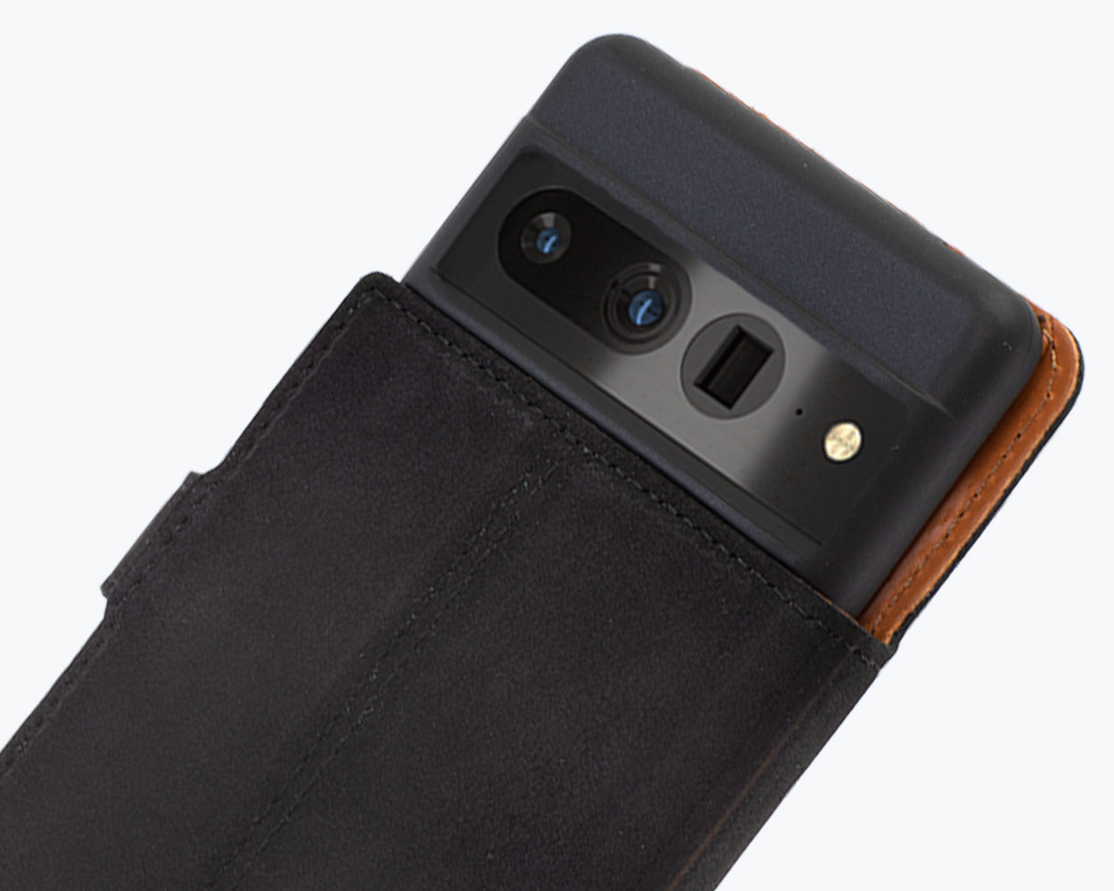 Google Pixel 6 - Vintage Leather Wallet Phone Case