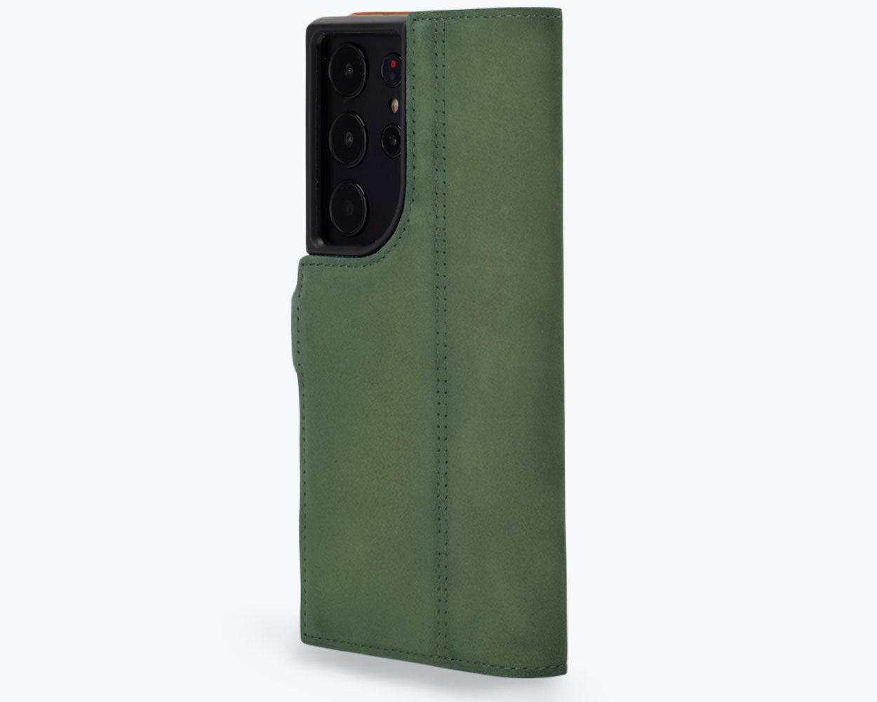 Samsung Galaxy S23 Ultra - Vintage Leather Wallet Phone Case