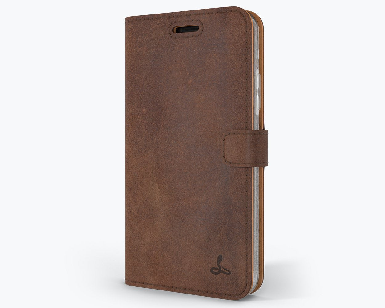 Apple iPhone XS Max - Vintage Leather Wallet Phone Case