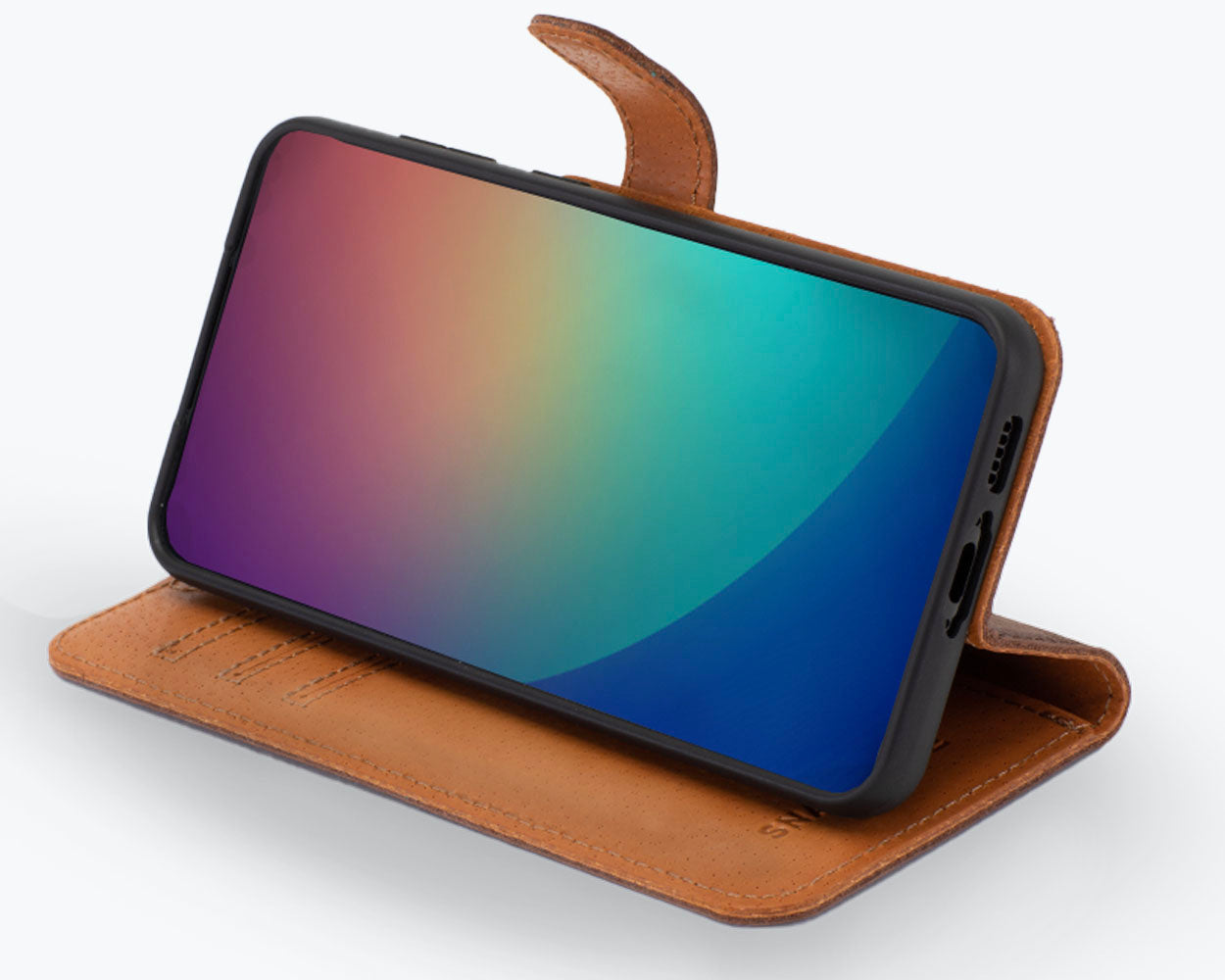 Samsung Galaxy S23 Plus - Vintage Leather Wallet Phone Case