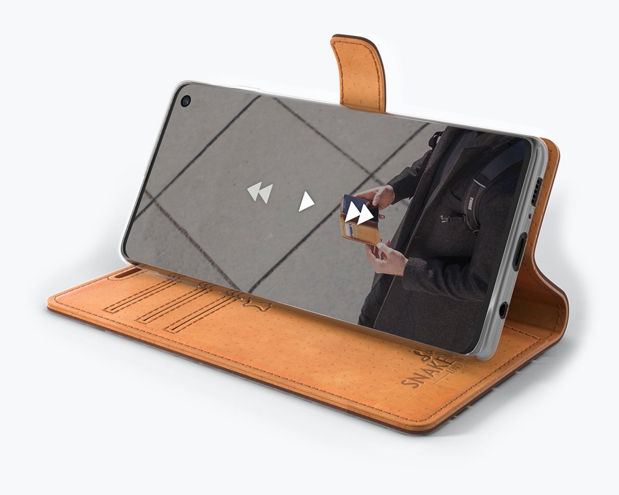 Vintage Leather Wallet - Samsung Galaxy S10 Plus