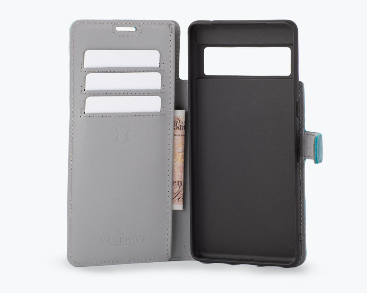 Google Pixel 6 - Vintage Leather Wallet Phone Case