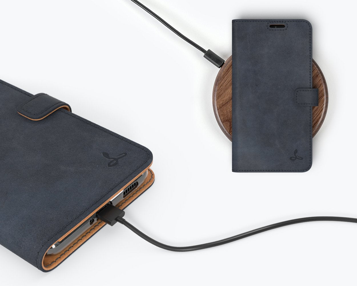 Samsung Galaxy S21 Plus - Vintage Leather Wallet Phone Case