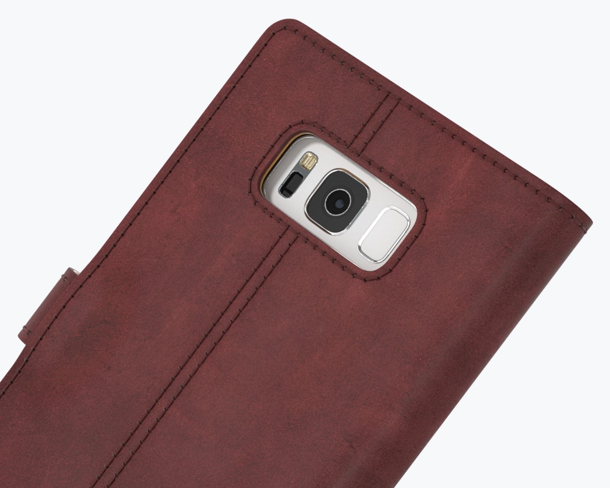 Samsung Galaxy S8 - Vintage Leather Wallet Phone Case
