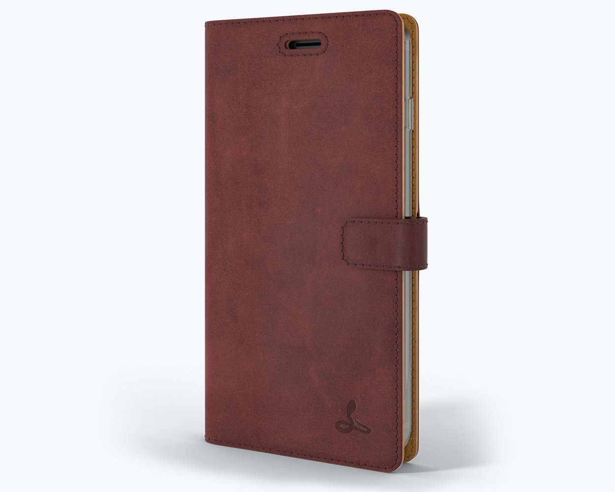 Apple iPhone 7 Plus - Vintage Leather Wallet Phone Case