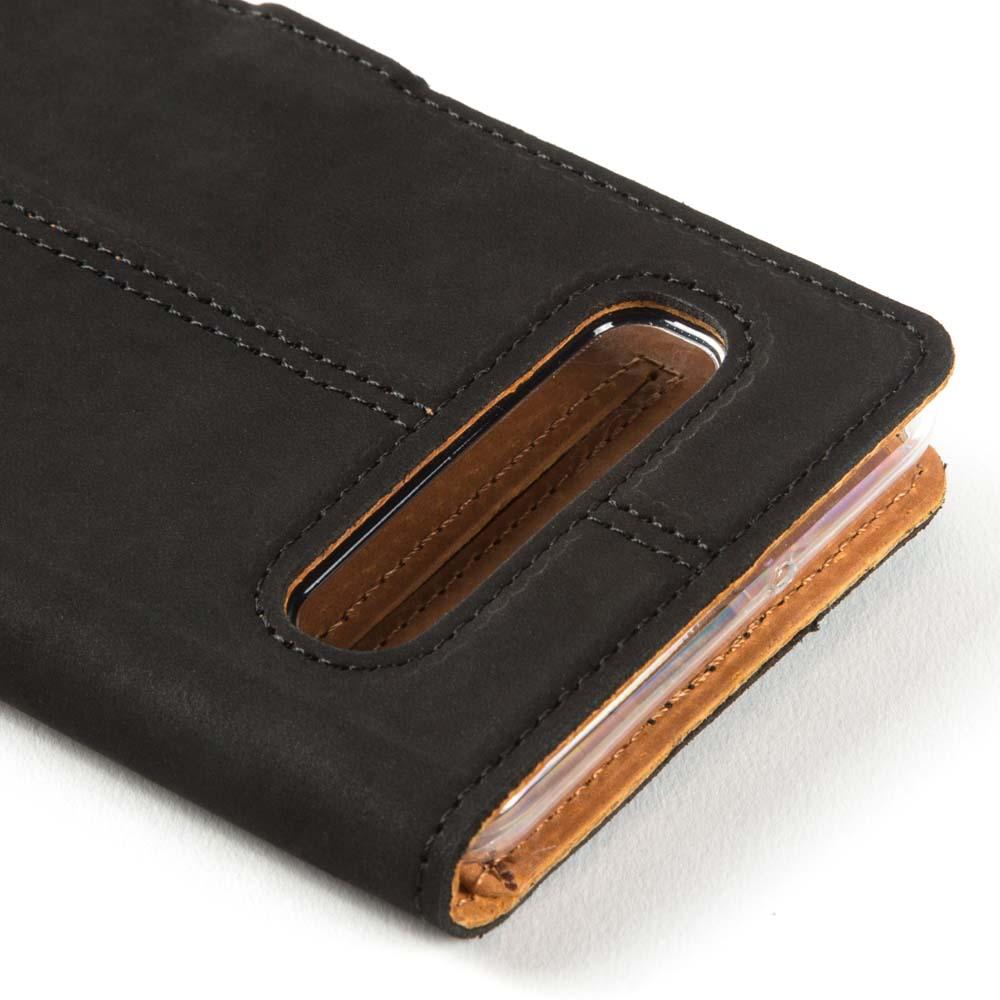 Samsung Galaxy S10 - Vintage Leather Wallet Phone Case