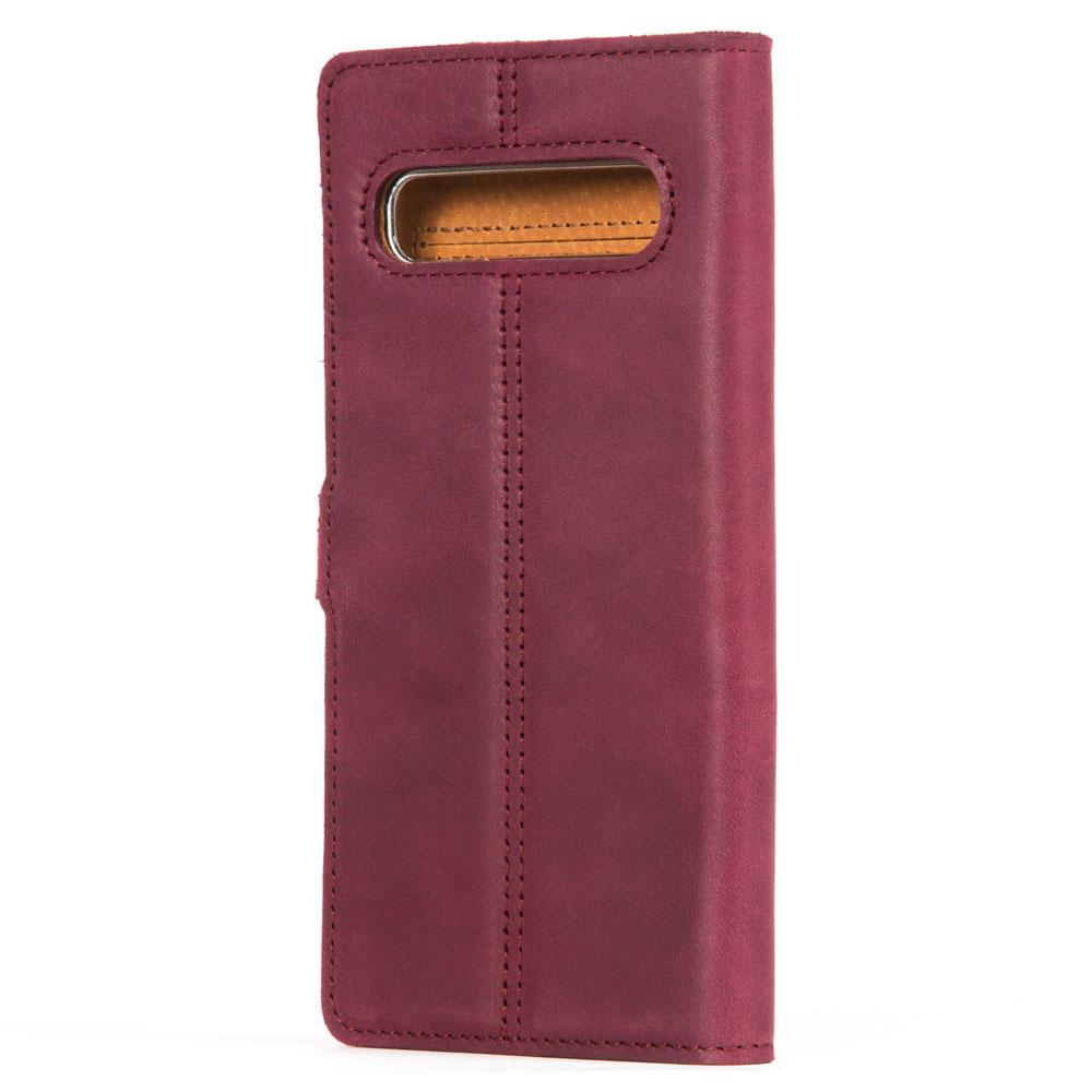 Samsung Galaxy S10 - Vintage Leather Wallet Phone Case