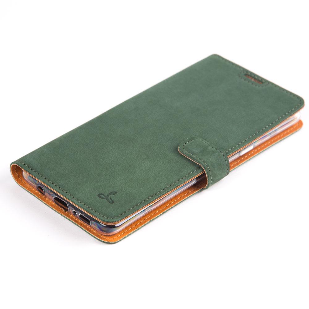 Samsung Galaxy S10 - Vintage Leather Wallet Phone Case
