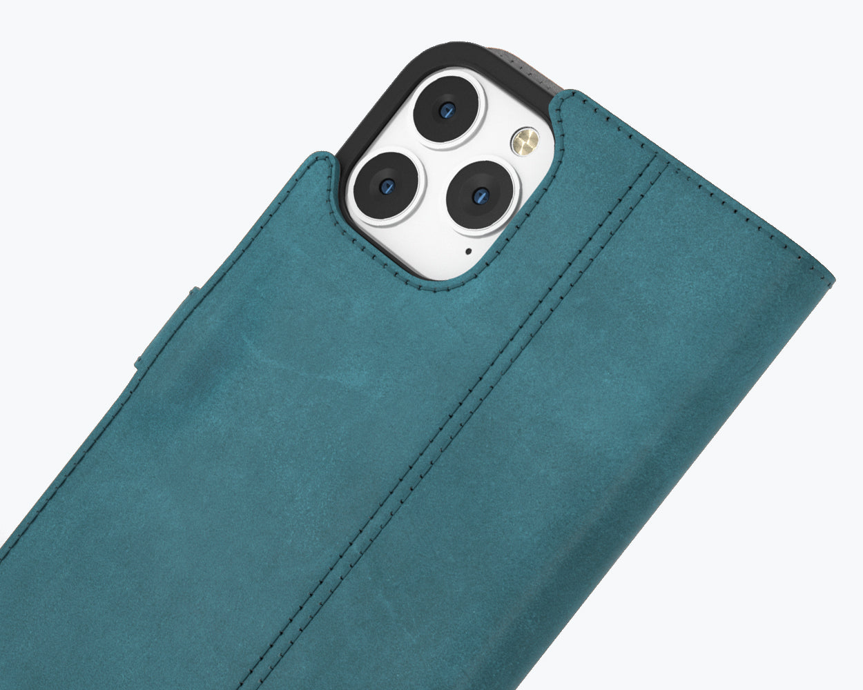 Apple iPhone 13 Pro Max - Vintage Leather Wallet Phone Case