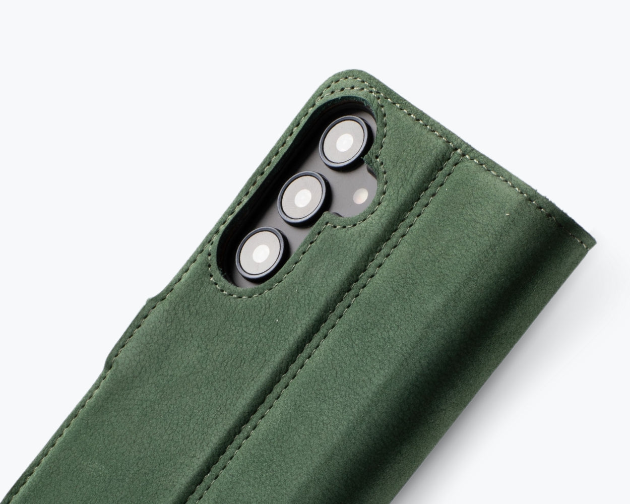 Samsung Galaxy A55 - Vintage Leather Wallet Phone Case