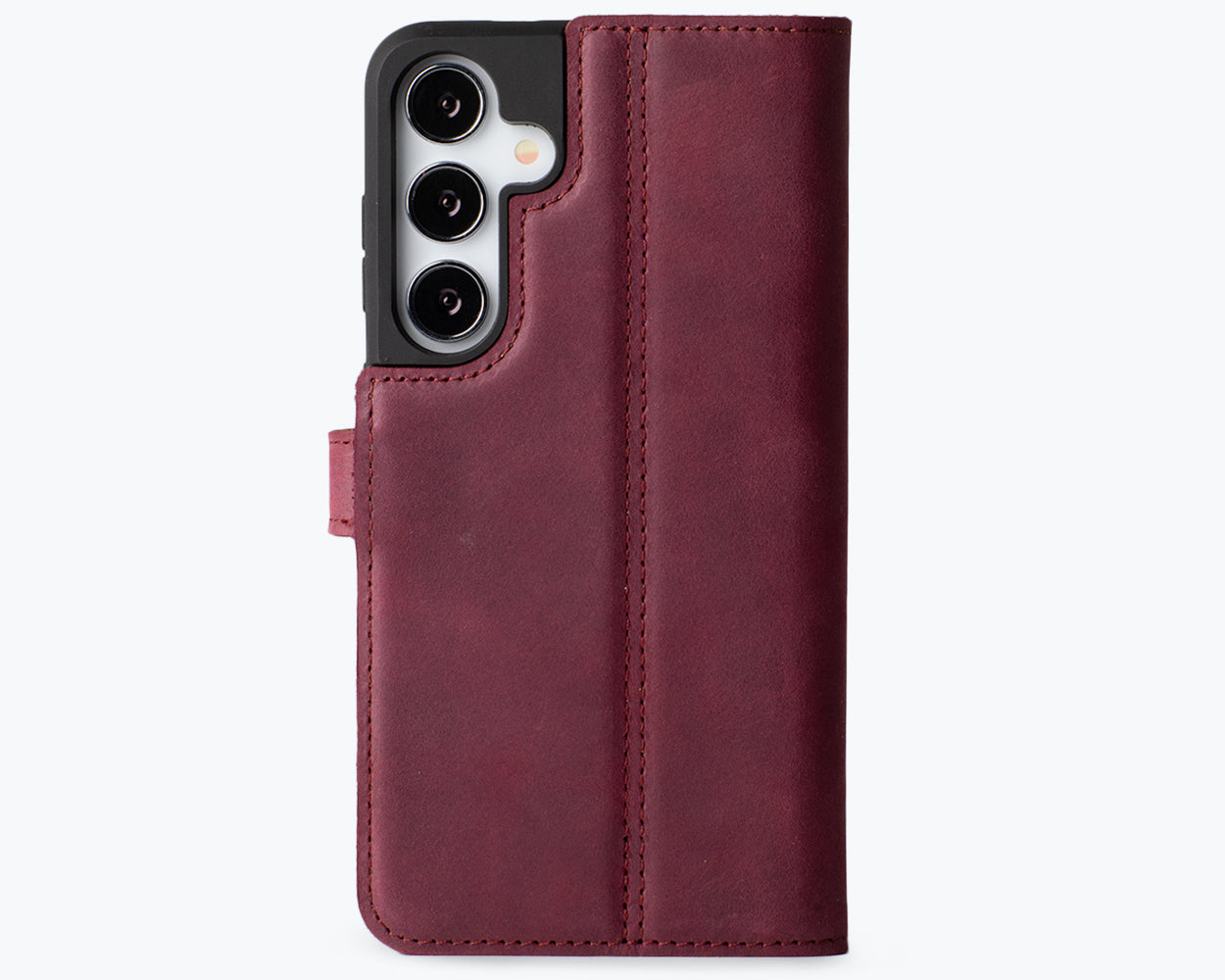Samsung Galaxy S25 Plus - Vintage Leather Wallet Phone Case