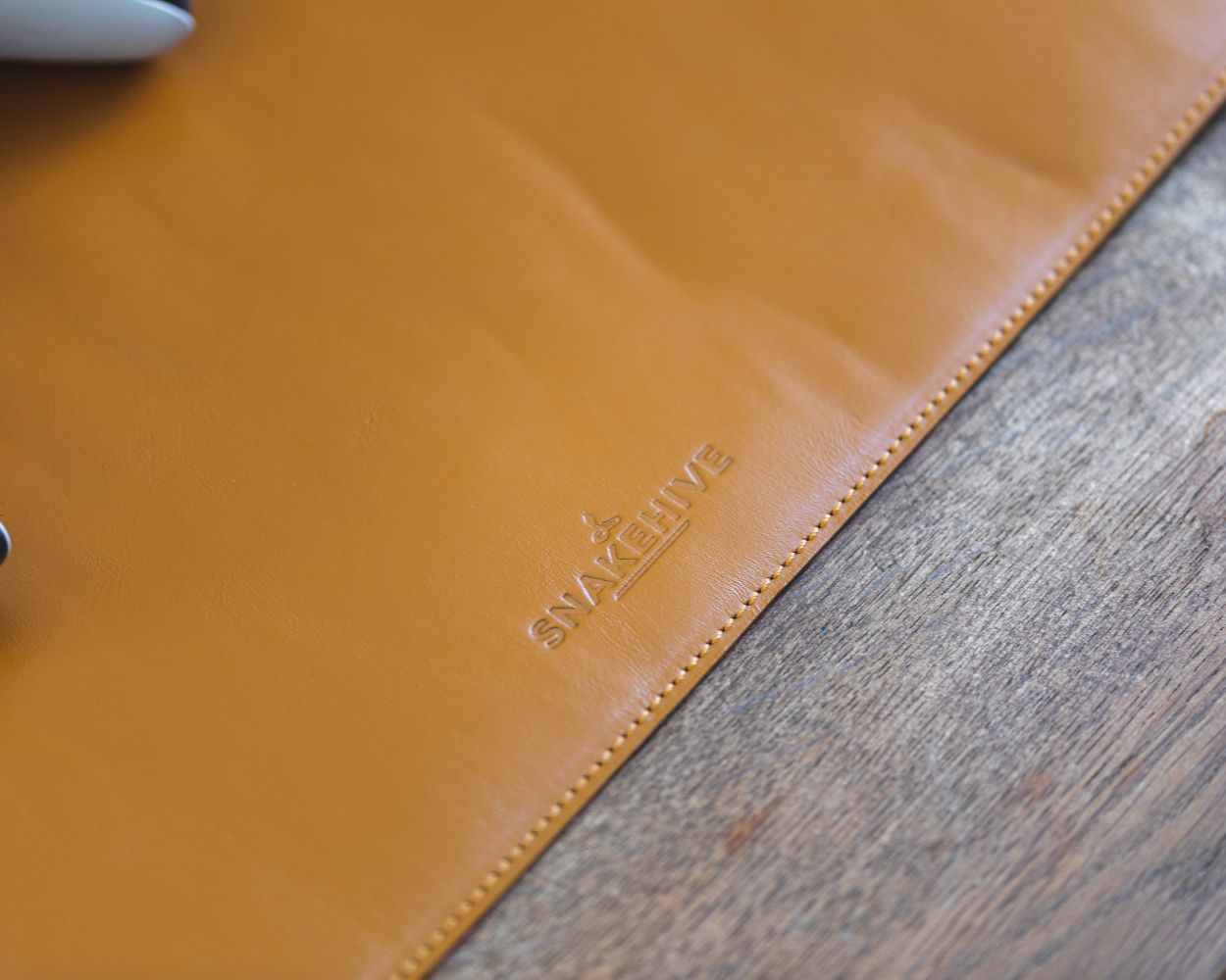 Metro Leather Desk Mat - Medium