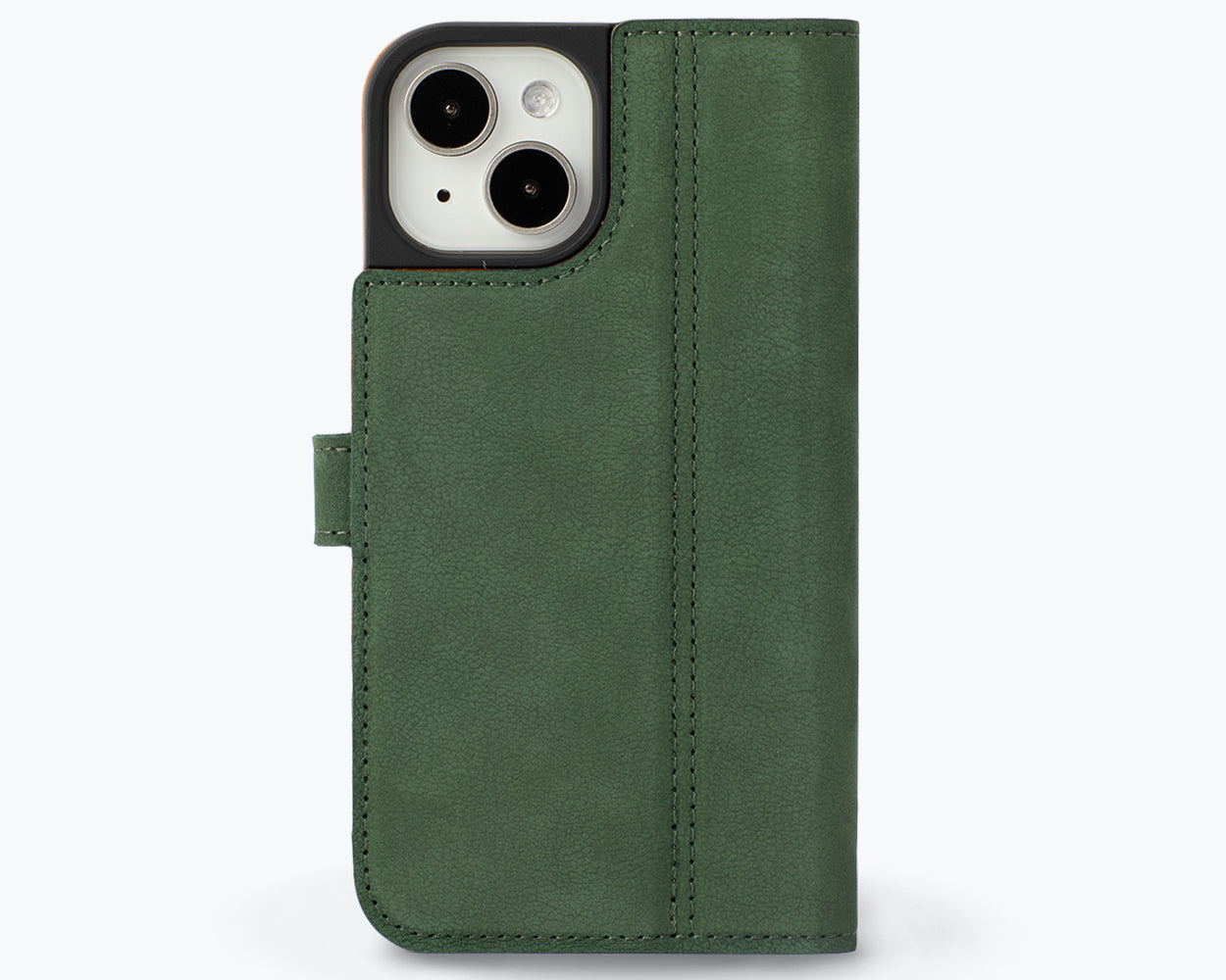 Apple iPhone 15 - Vintage Leather Wallet Phone Case