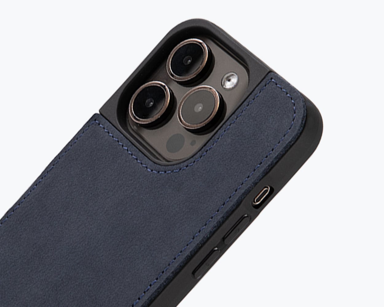 Apple iPhone 15 Pro - Vintage Leather Back Case