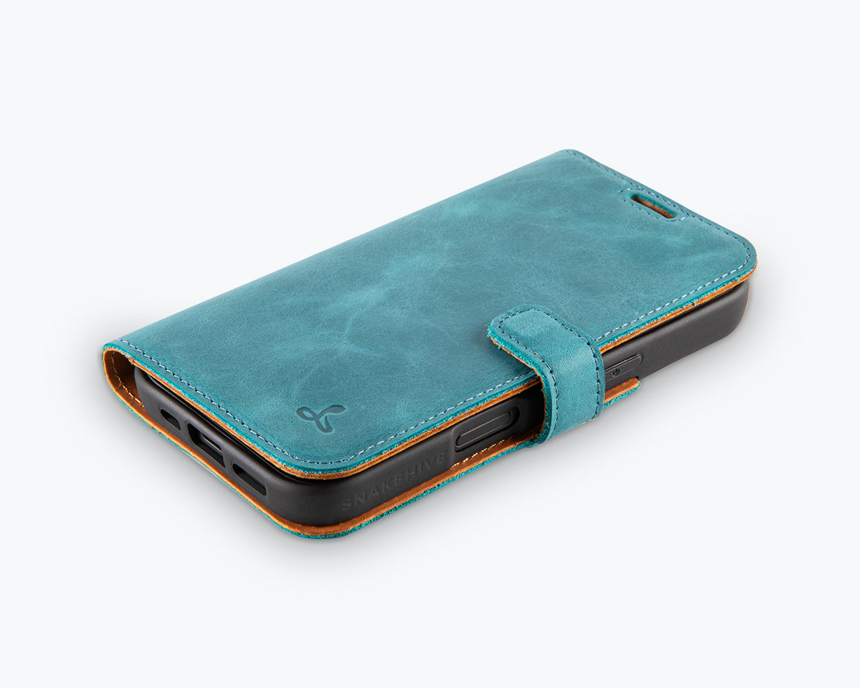 Apple iPhone 16 - Vintage Leather Wallet