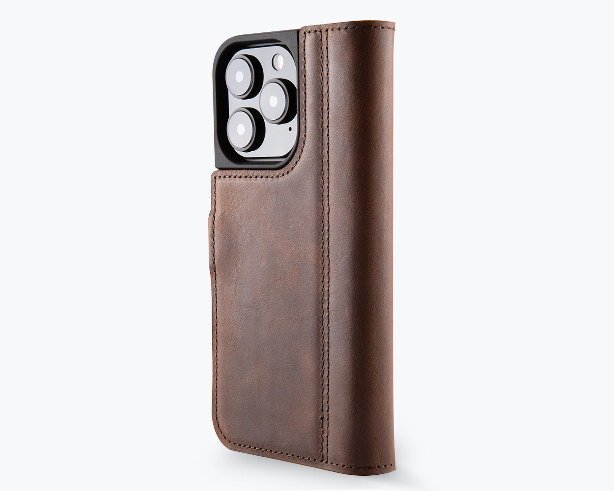 Apple iPhone 16 Pro - Vintage Leather Wallet