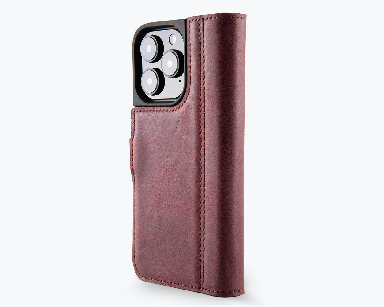 Apple iPhone 16 Pro Max - Vintage Leather Wallet