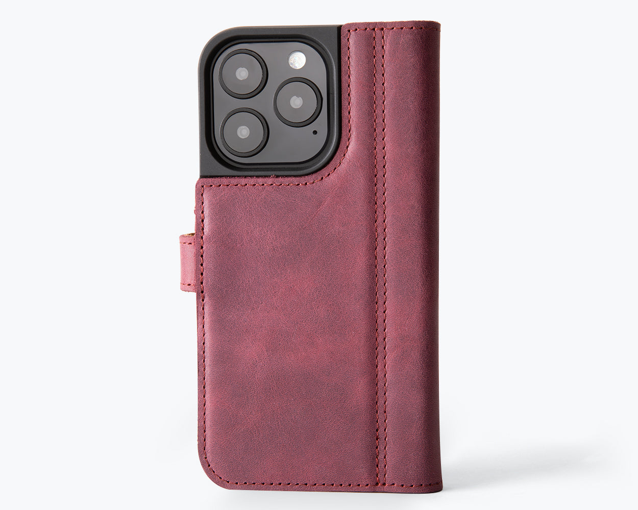 Apple iPhone 16 Pro - Vintage Leather Wallet