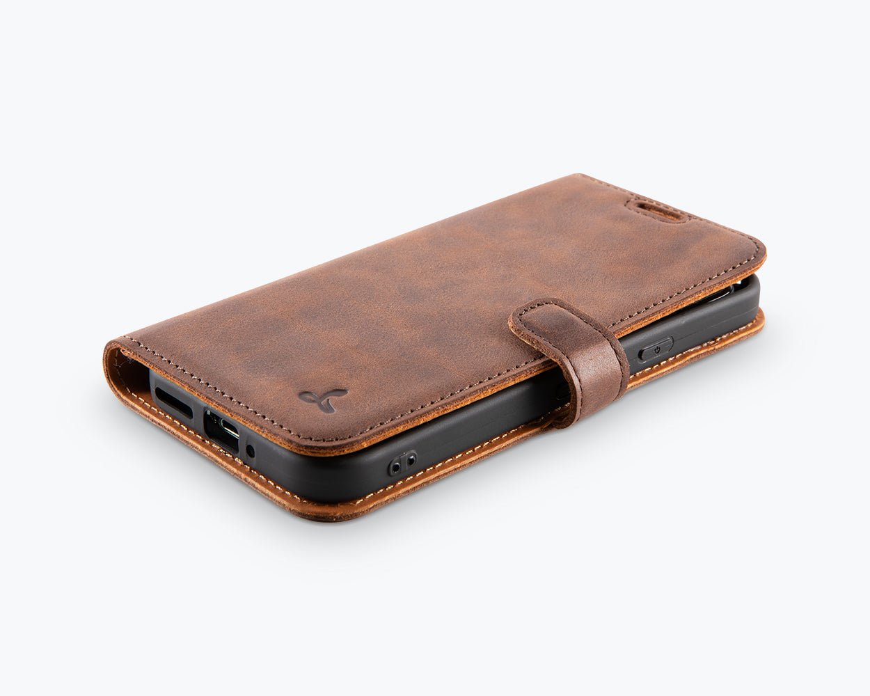 Google Pixel 9 - Vintage Leather Wallet