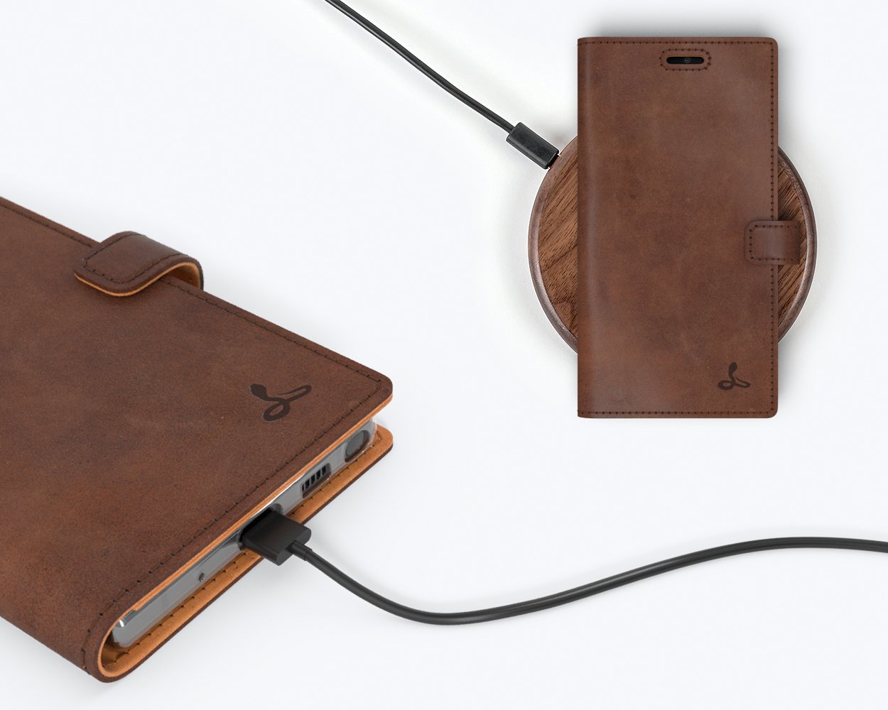 Vintage Leather Wallet - Samsung Galaxy Note 10