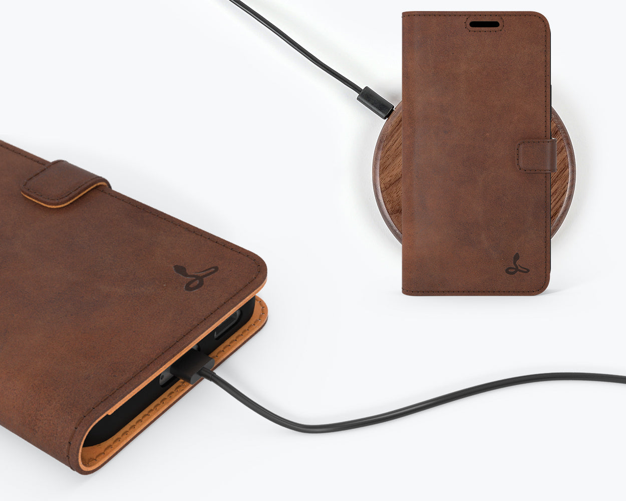 Vintage Leather Wallet - Samsung Galaxy S22 Plus