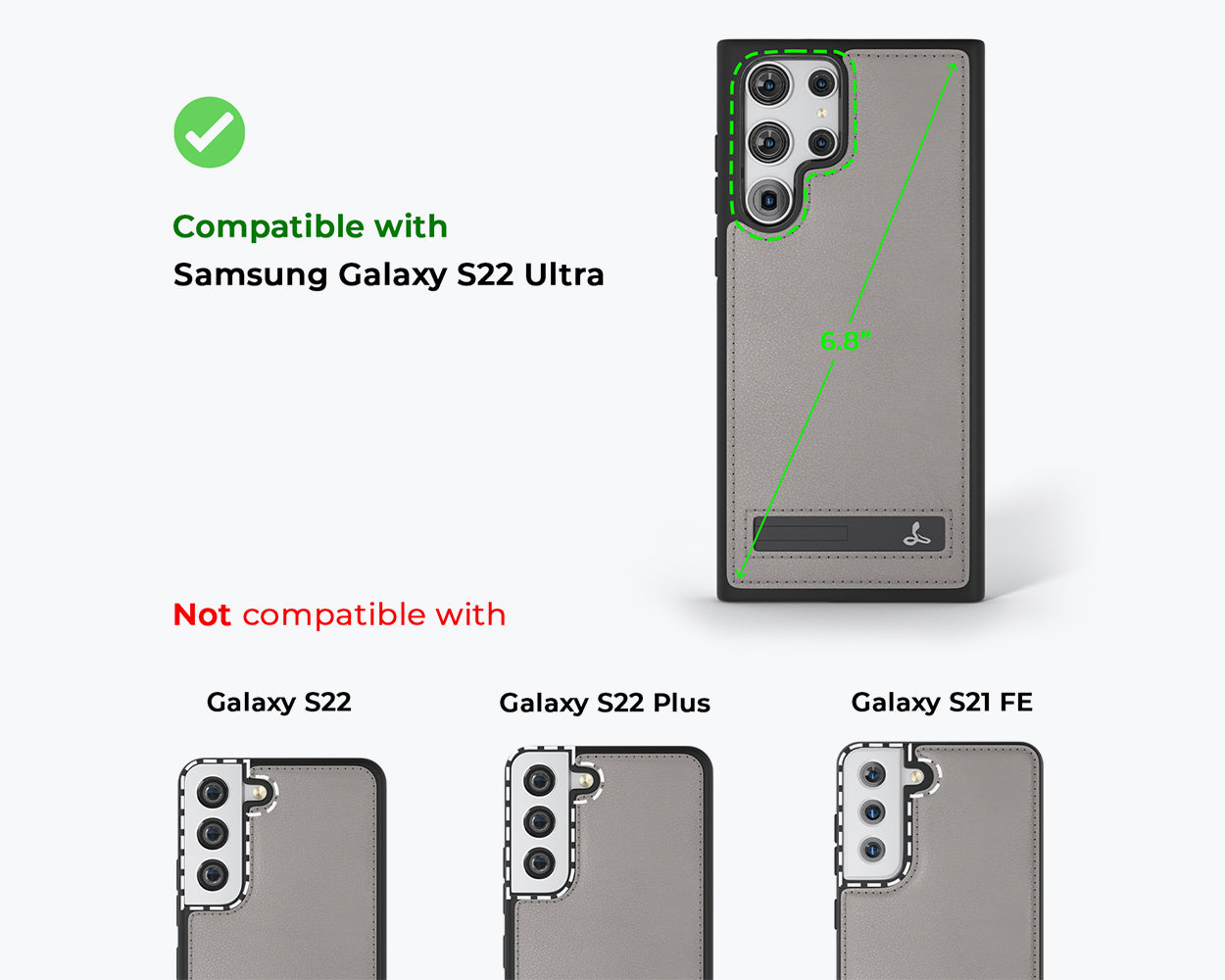 Metro Leather Case - Samsung Galaxy S22 Ultra