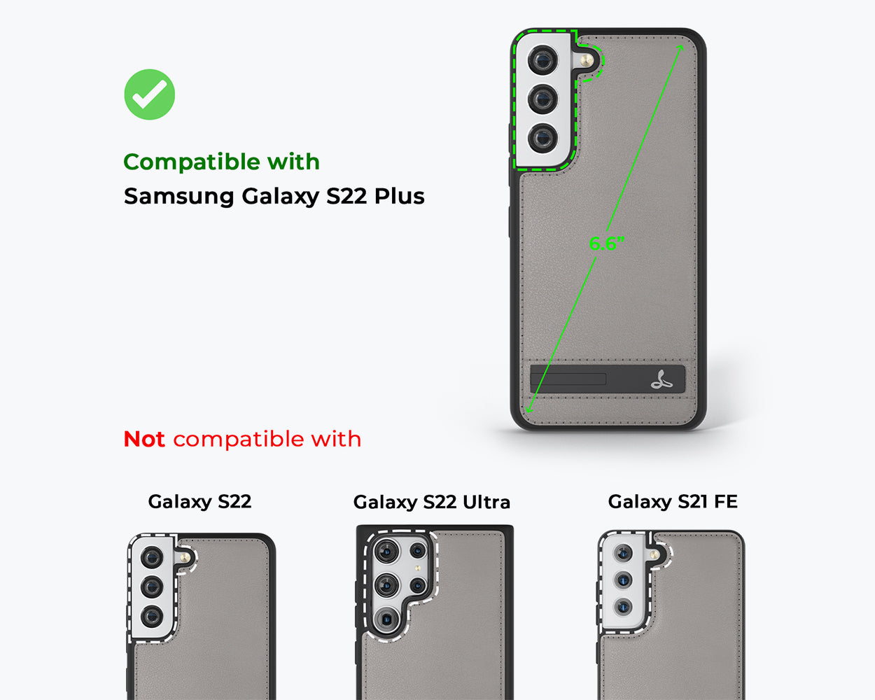 Metro Leather Case - Samsung Galaxy S22 Plus